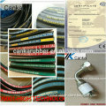 High pressure hydraulic rubber hose/fittings SAEJ517-100R2AT